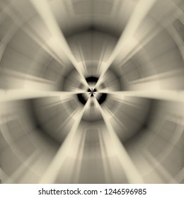 Vector illustration of high speed light effect, Abstract geometric vector elements fast zoom speed motion background for Design, Abstract technology speed concept, speed jump