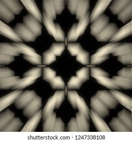 Vector illustration of high speed light effect, Abstract geometric vector elements fast zoom speed motion background for Design