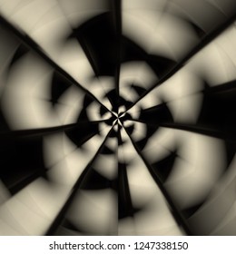 Vector illustration of high speed light effect, Abstract geometric vector elements fast zoom speed motion backgroun