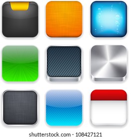 Vector illustration of high-detailed apps icon set.