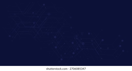 Vector illustration High-tech circuit board digital technology eps background