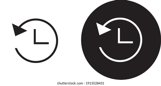 vector illustration of history icon