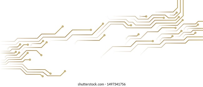 Vector illustration, Hi-tech digital technology and pcb engineering sheme