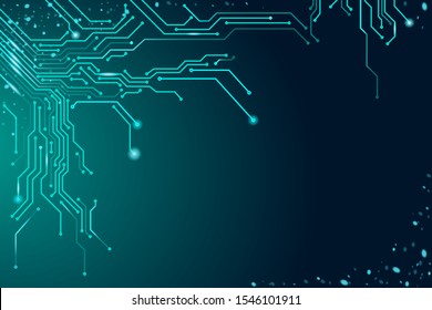 Vector illustration, Hi-tech digital technology and pcb engineering sheme 