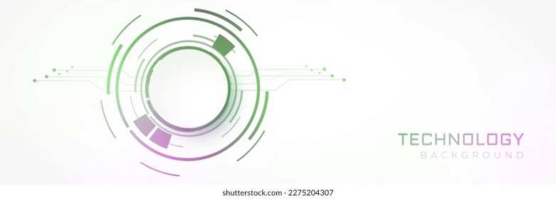 Vector illustration, hi-tech digital technology and engineering theme.	