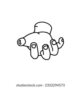 vector illustration of holding hands