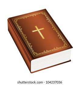 Vector illustration of the Holly Bible