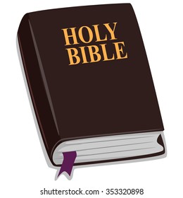 Vector Illustration of Holy Bible