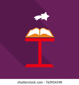 vector illustration of holy book for different religion