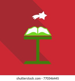 vector illustration of holy book for different religion