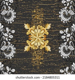 Vector illustration. Home decor. Suitable for fabric, paper, packaging. Paisley print hand drawn elements. Seamless with fantasy flowers, natural wallpaper, floral decoration curl illustration.