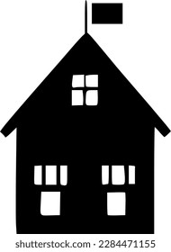 ilustración vectorial del icono del hogar