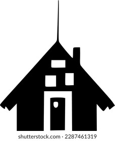 ilustración vectorial del icono del hogar