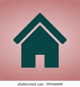 Vector illustration of  Home icon

