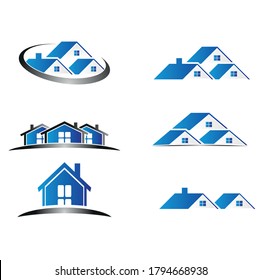 Vector illustration of home icon color, good for Architecture & Building icon/logo. etc	