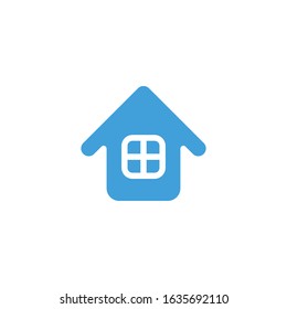 Vector illustration, Home icon template.  