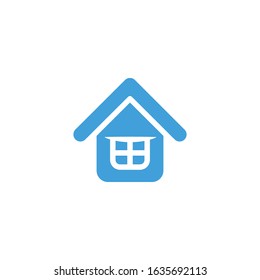 Vector illustration, Home icon template.  
