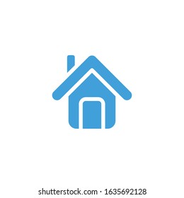 Vector illustration, Home icon template.  