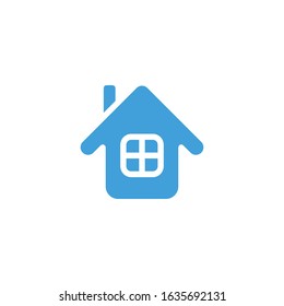 Vector illustration, Home icon template.  
