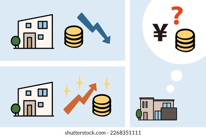 vector illustration of home loan