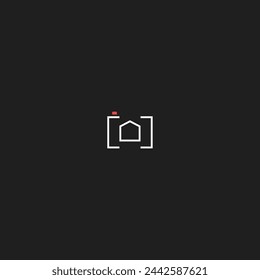 vector illustration of home photography