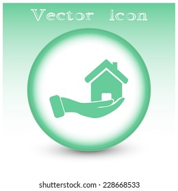 Vector illustration of home sales 