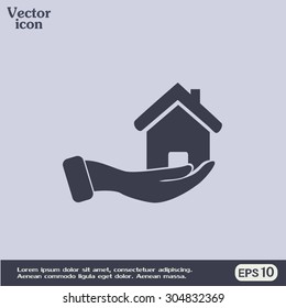 Vector illustration of home sales 