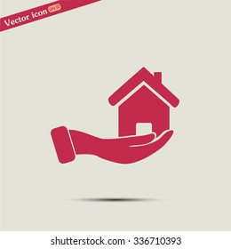 Vector illustration of home sales 