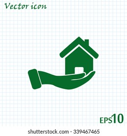 Vector illustration of home sales 