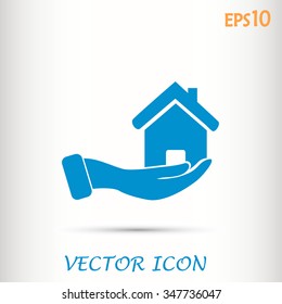 Vector illustration of home sales 