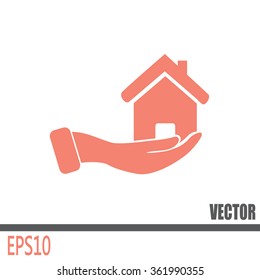 Vector illustration of home sales 