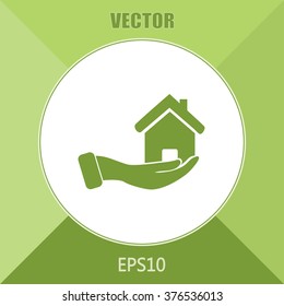 Vector illustration of home sales 