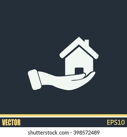 Vector illustration of home sales 