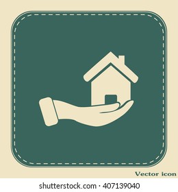 Vector illustration of home sales 