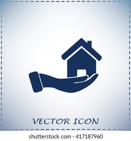 Vector illustration of home sales 