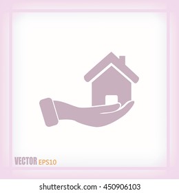 Vector illustration of home sales 
