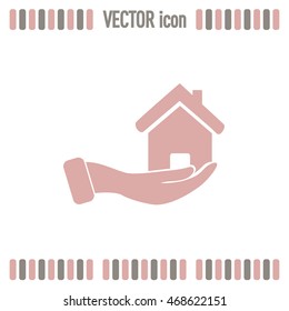 Vector illustration of home sales 