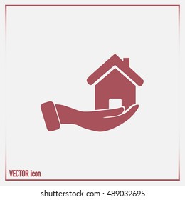 Vector illustration of home sales 