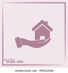 Vector illustration of home sales 