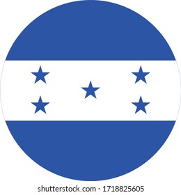 vector illustration of Honduras flag