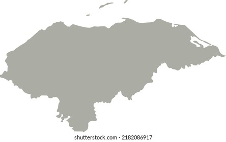 Vector Illustration of Honduras map
