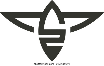 Vector Illustration of Honey Bee logo geometry logo of honey bee