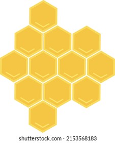 A vector illustration of honey jar and stick on white