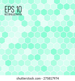 Vector illustration of honeycomb background for your design