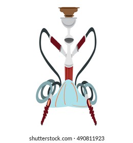 Vector illustration of a Hookah isolated on a white background