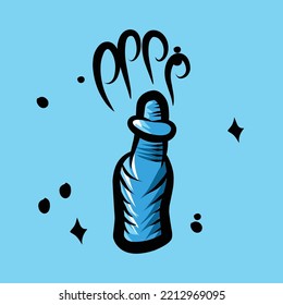 Ilustración del VECTOR del tema del horror sobre fondo blanco. Bueno para textiles impresos, etiquetas y otras decoraciones para Halloween.