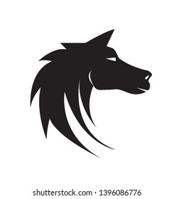 Vector illustration of a horse