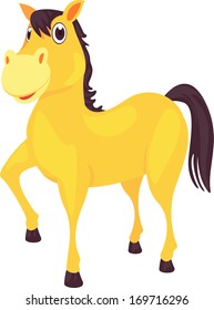 Vector illustration of a horse