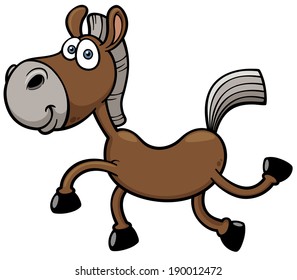 Vector illustration of horse