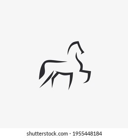Vector illustration of horse icon
